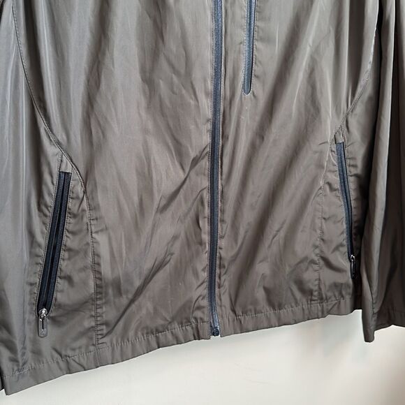Tumi Tech Mens Brown Windbreaker Jacket XXL - Picture 3 of 11